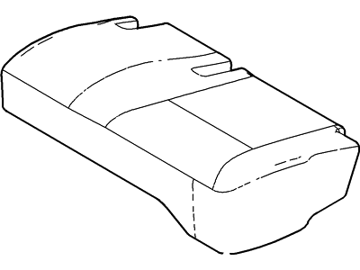 Cover Assy - Rear Seat Cushion