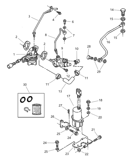 Hose Fuel Filter