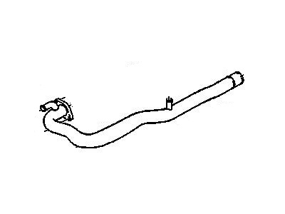 Pipe, Radiator Outlet (Lower)