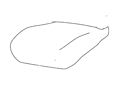 New 2017 Fits Chrysler Grand Cherokee Front Seat Cushion Cover - Part # 6MW13HL1AA