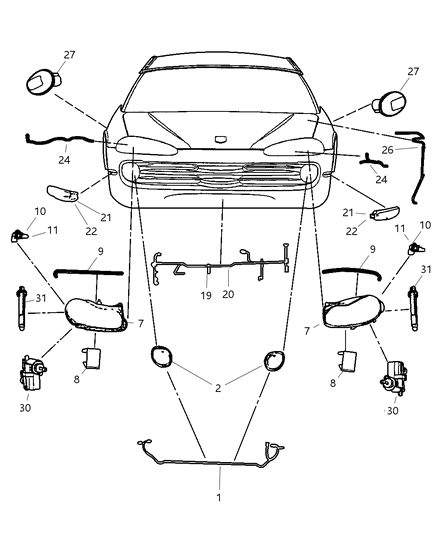 Bracket Fog Lamp