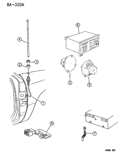 Cable And Body Assembly, Antenna