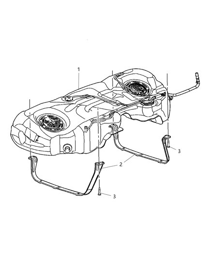 Strap Fuel Tank