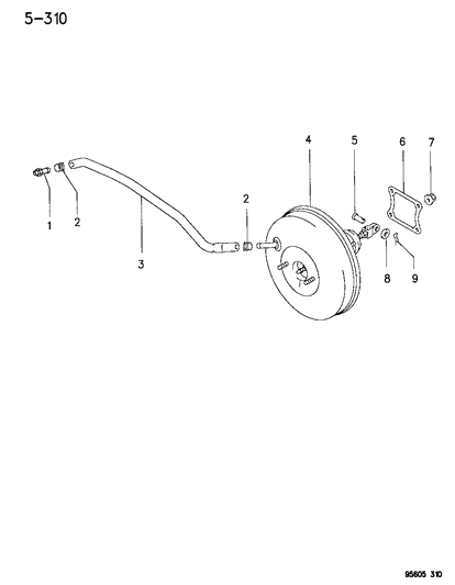 New 1985-1997 Fits Chrysler Avenger Washer-Flat - Part # MB151106