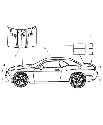 Decal Fascia Front Middle