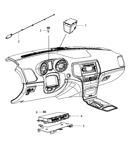 Bracket Transmission Control Module
