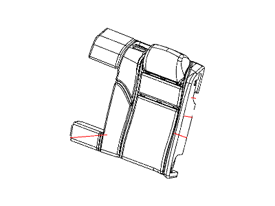 Cover Rear Seat Back 60 % Side