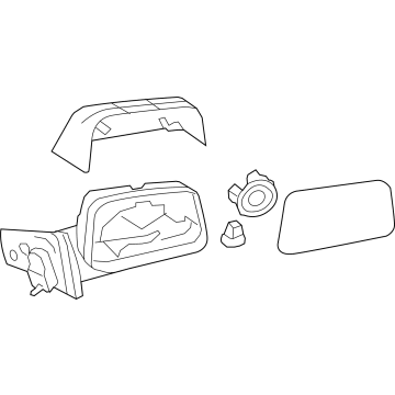 Mirror Assy - Rear View Outer