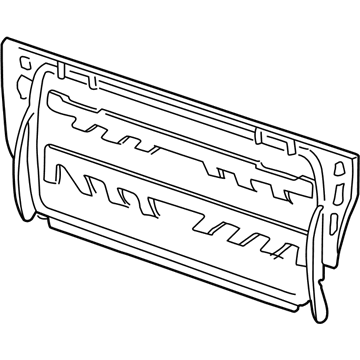 Frame - Rear Seat Back Retaining