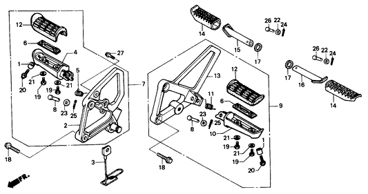 Bar Assy., R. Main Step