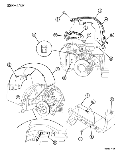 Splash Shield, Inner Front
