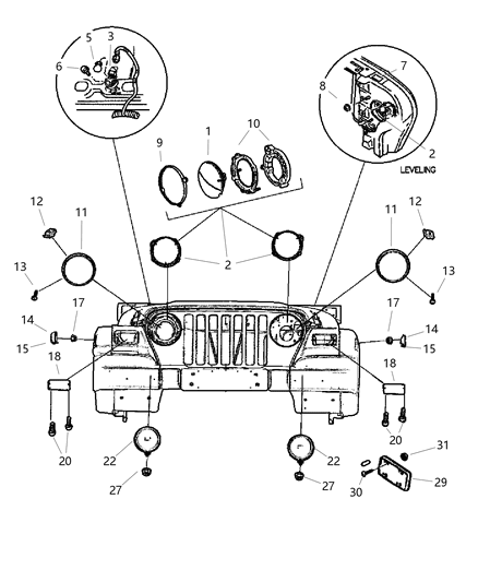 Bezel Headlamp