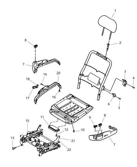 Knob Power Seat Switch Power Recliner
