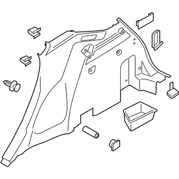 Trim Assy - Quarter