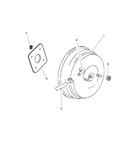 Hose Brake Booster