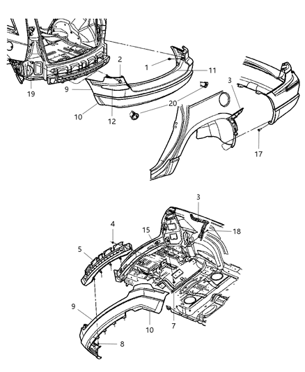 Fascia Rear Lower