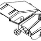 Bracket Brake Pedal