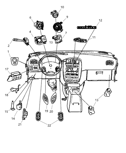 Housing Steering Column