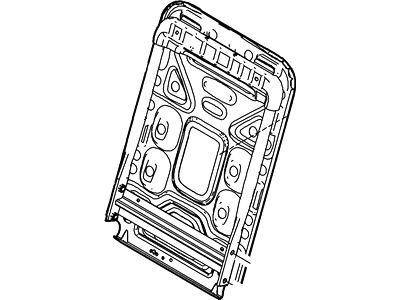 Frame - Rear Seat Back Retaining
