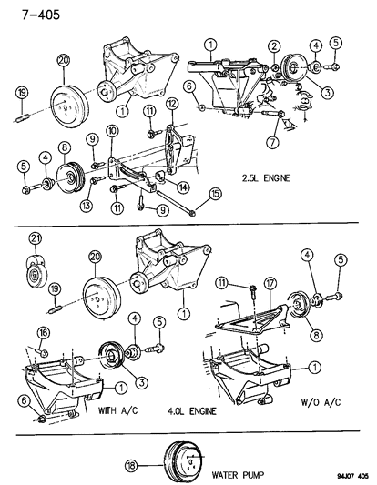 Screw, Idler Attaching