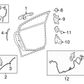Rear Passenger Side Door Wiring Harness