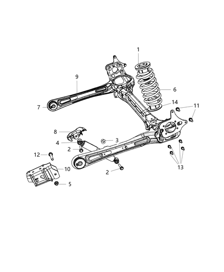 Shock Absorber Suspension Rear