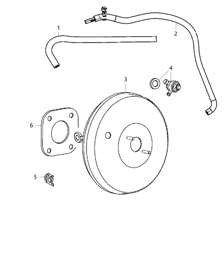 Gasket Booster To Dash