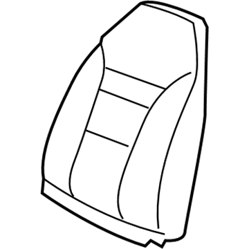 Cover Assy - Rear Seat Back