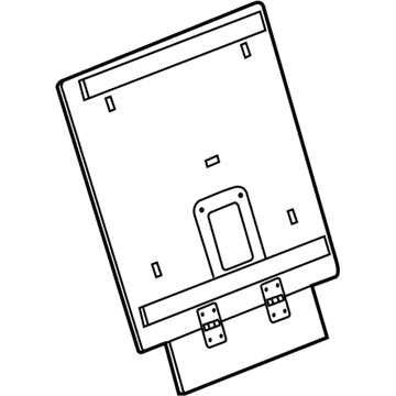 Panel, Rear Seat Back