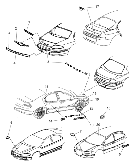 Medallion Deck Lid 300
