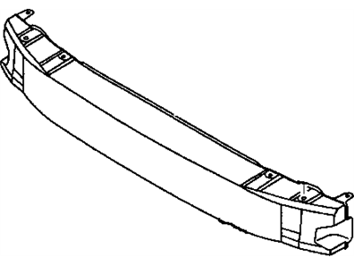 Mitsubishi: Genuine OEM Factory Original, Reinforcement Fr Bumper  - Part #  MB913814
