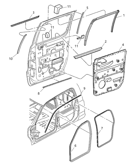 Seal Rear Door