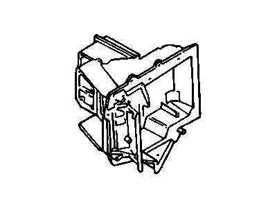 Case, A/C Evaporator