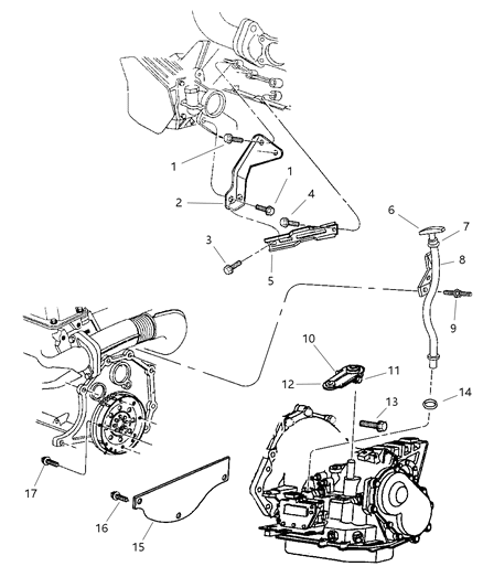 Tube Transmission Oil Filler