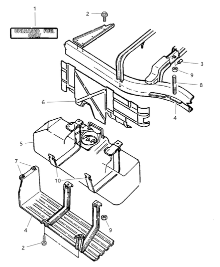 Strap Fuel Tank