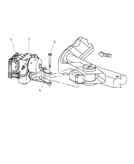 Hydraulic Control Unit Anti-Lock Brake System