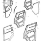 Weatherstrip Rear Door Belt Inner