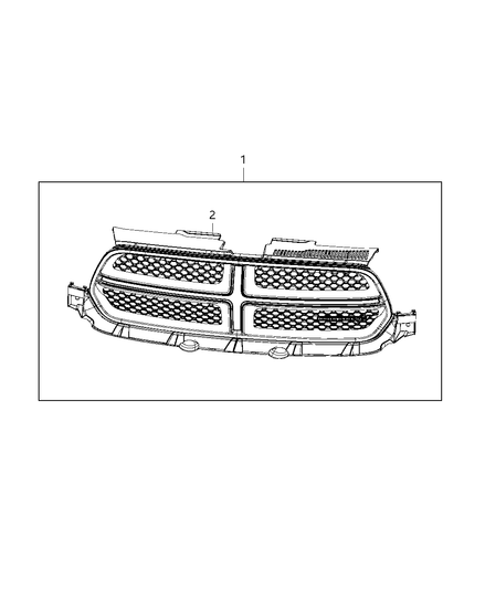 Grille Kit Chrome Applique