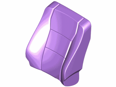 Cover Assy - Seat Back