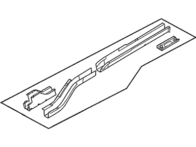 Rail Rear Floor Pan Side