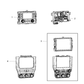 New 2019 Fits Chrysler 3500, 4500, 5500 Radio-Multi Media - Part # 68399202AD