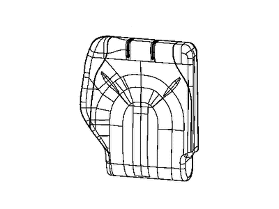 Cover Rear Seat Back 3Rd Row