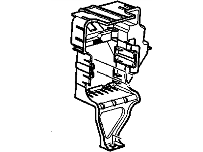 Bracket, Main Wiring Junction And Fuse Block