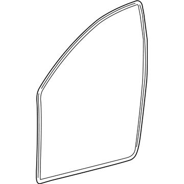 Weatherstrip Front Door Body Mounted