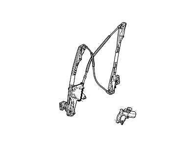 Regulator - Window - Less Motor