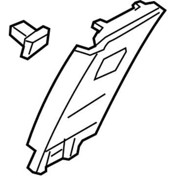 Trim - "B" Pillar