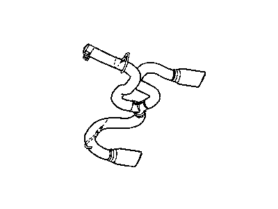 New 2004-2005 Fits Chrysler Neon Exhaust Pipe - Part # 5290963AE