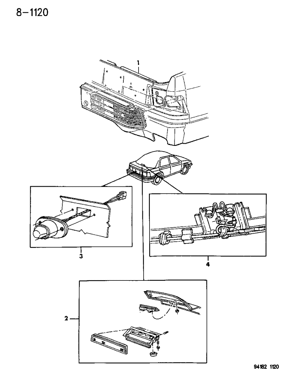 Lamp, Tail, Stop, Turn Signal (Gasket-4321520-1), Right