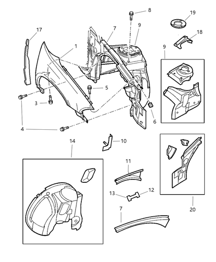 Panel Fender