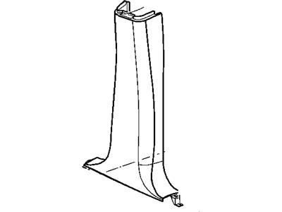 Panel B Pillar Lower Trim
